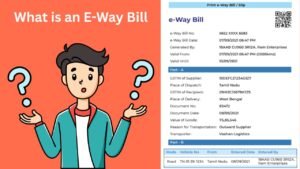 What is an E-Way Bill