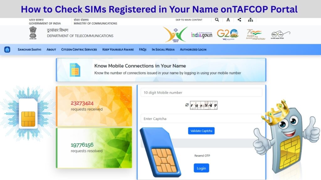 TAFCOP Portal